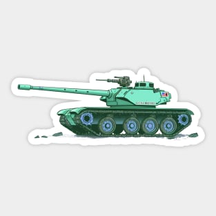 Green Castle Broskull Tank Mobat Classic Sticker